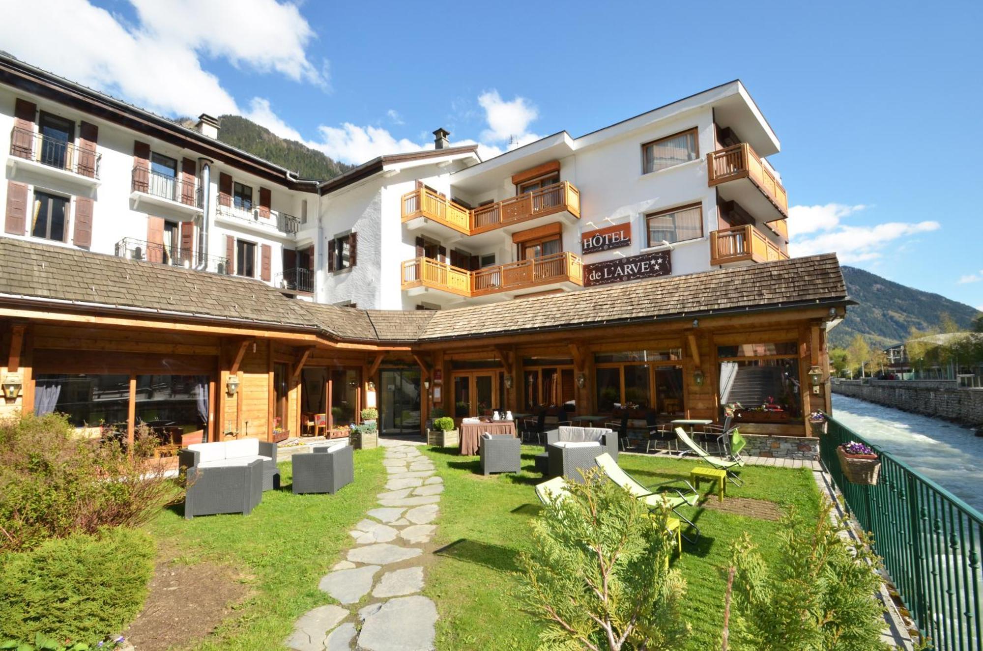 Hotel De L'Arve By Happyculture Chamonix Bagian luar foto