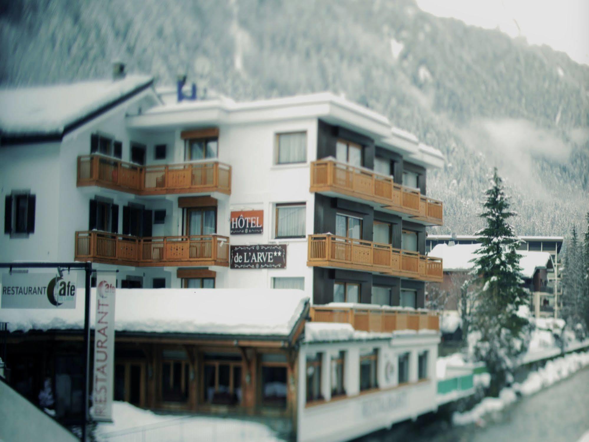 Hotel De L'Arve By Happyculture Chamonix Bagian luar foto